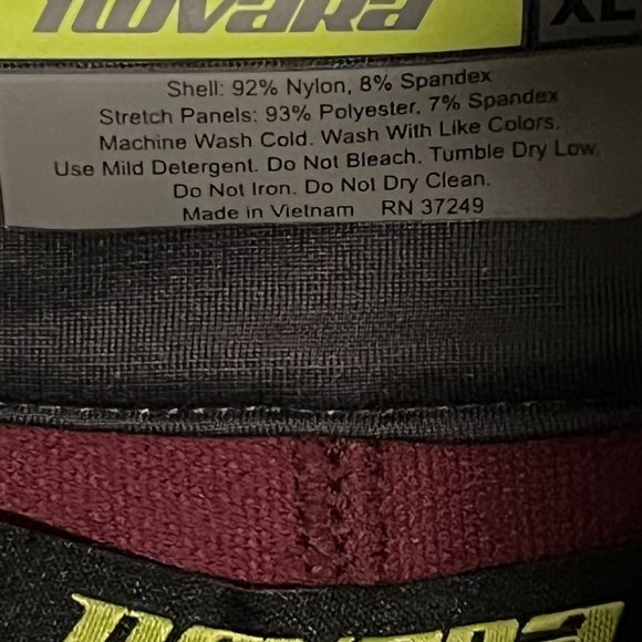 Novara "headwind" Jacket, Color Rouge/Asphalt (maroon/grey) Men's Size XL - Picture 4 of 16